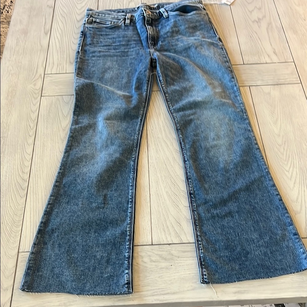Hudson Jeans Blue Vintage Flare Denim